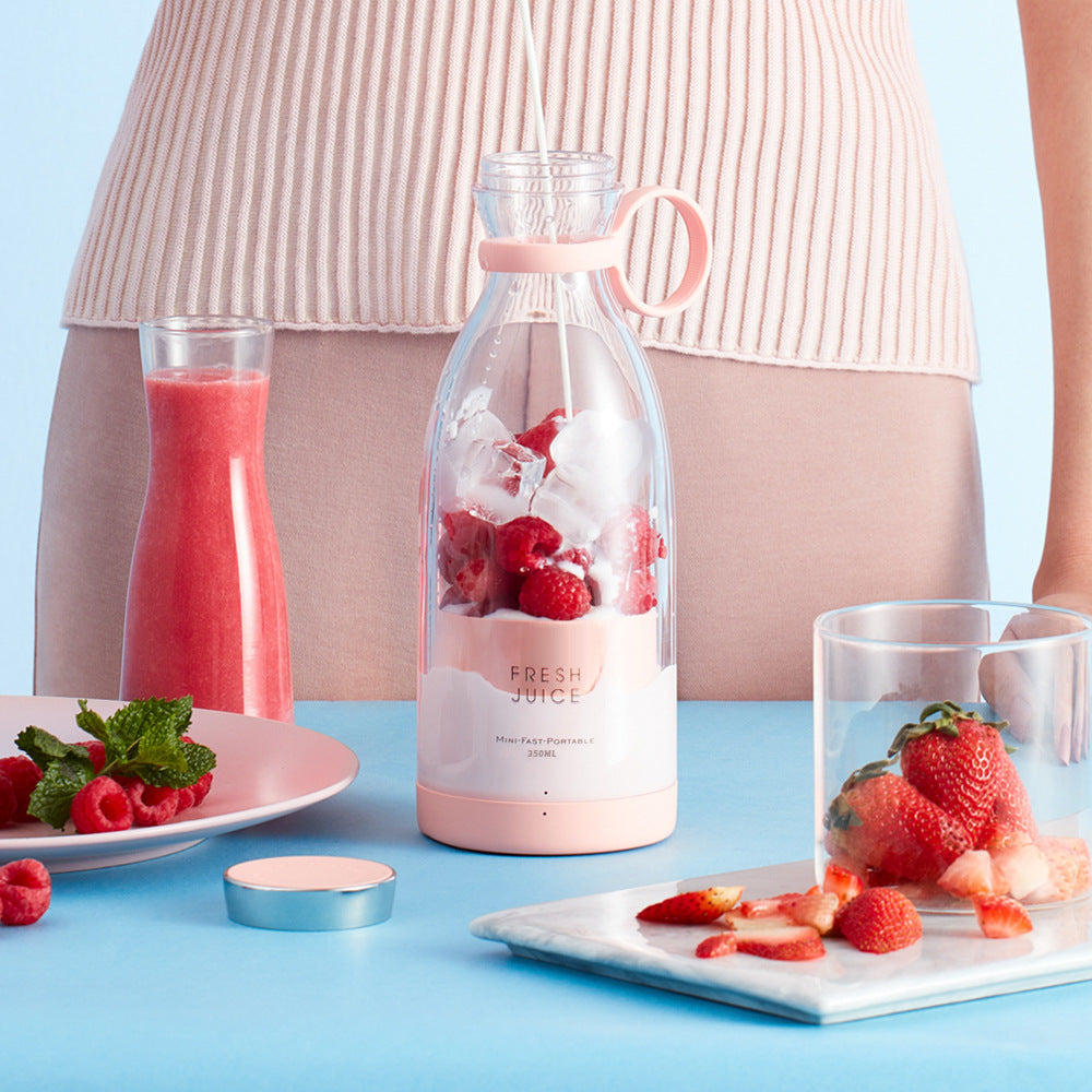 Licuadora Portátil Inalámbrica Eléctrica – Vaso Mezclador Personal 350ml
